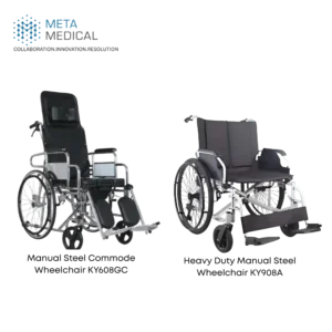 Steel Manual Wheelchair
