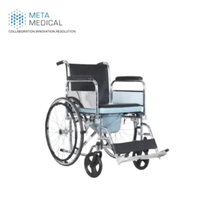 Steel Commode Wheelchair