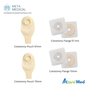 Acare™Med - Colostomy Pouch & Colostomy Flange